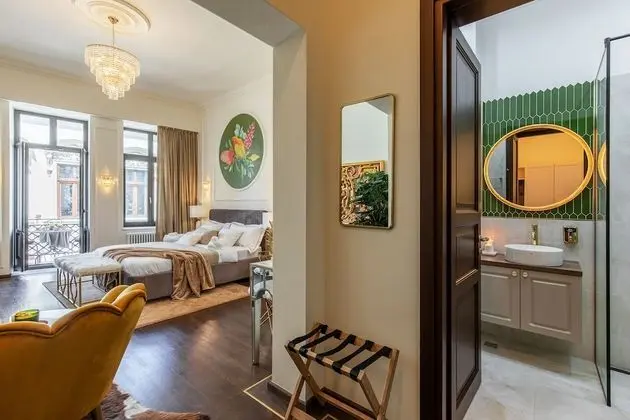 Luxury Stüdyo Süit, 1 Büyük (Queen) Boy Yatak, Mutfak