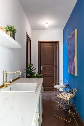Luxury Stüdyo Süit, 1 Büyük (Queen) Boy Yatak, Mutfak