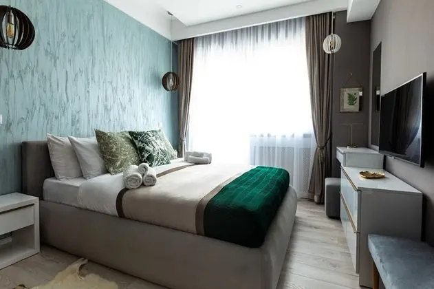 Deluxe Apart Daire, 3 Yatak Odası, Özel Banyo, Şehir Manzaralı