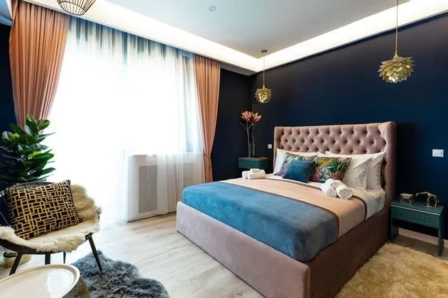 Deluxe Apart Daire, 3 Yatak Odası, Özel Banyo, Şehir Manzaralı