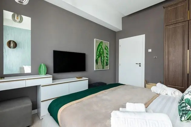 Deluxe Apart Daire, 3 Yatak Odası, Özel Banyo, Şehir Manzaralı