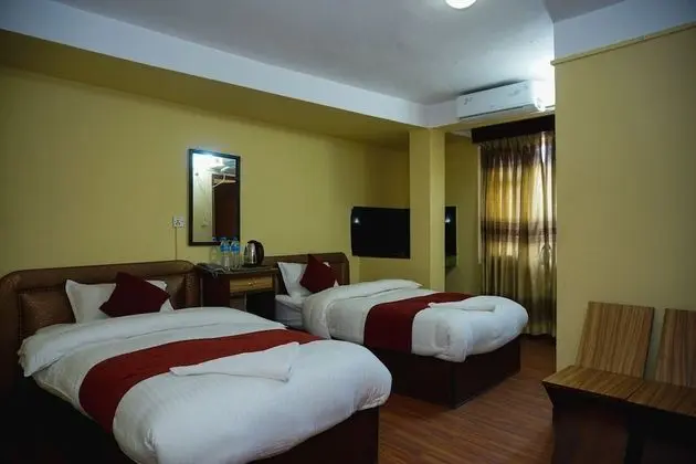 Deluxe İki Ayrı Yataklı Oda, 2 Tek Kişilik Yatak, Sigara İçilebilir, Bahçe Manzaralı