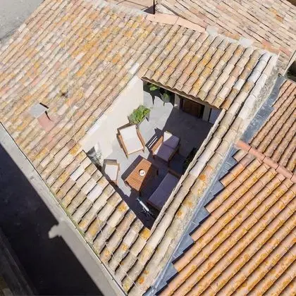 Traditional Kır Evi, Şehir Manzaralı (Terrasse Tropezienne )