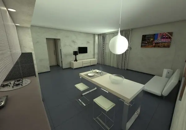 Deluxe Apart Daire, 1 Yatak Odası, Balkon