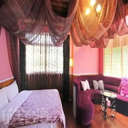 Romantic Tek Büyük Yataklı Oda, 1 Çift Kişilik Yatak, Sigara İçilmez