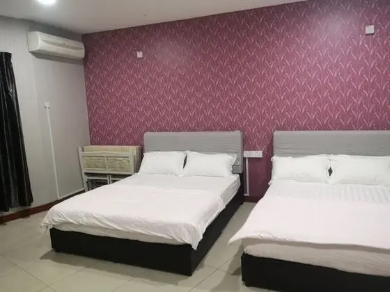 Family Dört Kişilik Oda, 2 Çift Kişilik Yatak, Özel Banyo