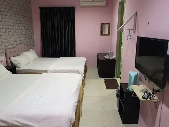 Family Dört Kişilik Oda, 2 Çift Kişilik Yatak, Özel Banyo