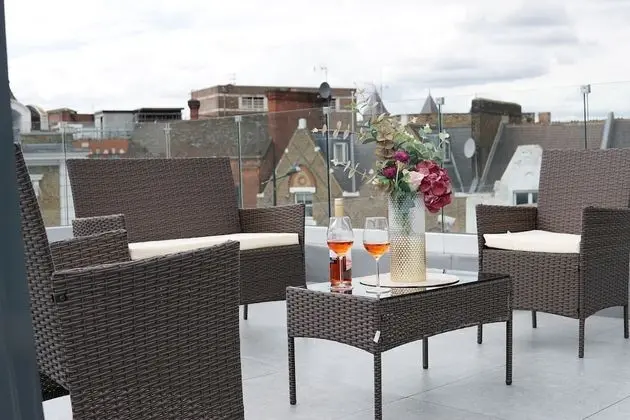 Luxury Apart Daire, Teras