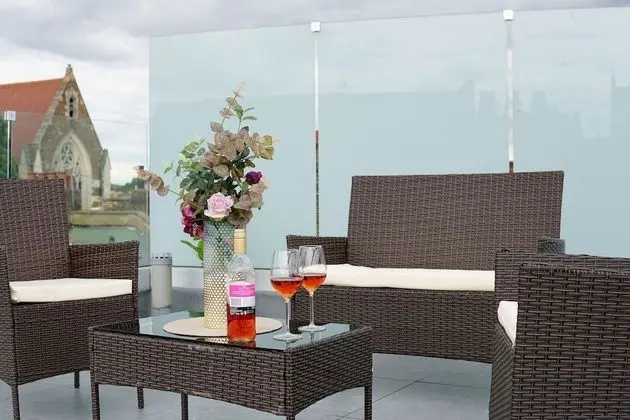 Luxury Apart Daire, Teras