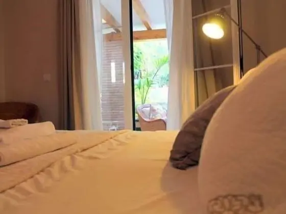 Comfort Tek Büyük Yataklı Oda, Banyolu/Duşlu, Bahçe Manzaralı (Doble Deluxe)