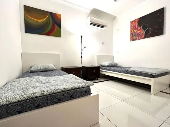 Basic İki Ayrı Yataklı Oda, 2 Tek Kişilik Yatak, Sigara İçilmez, Ortak Banyo