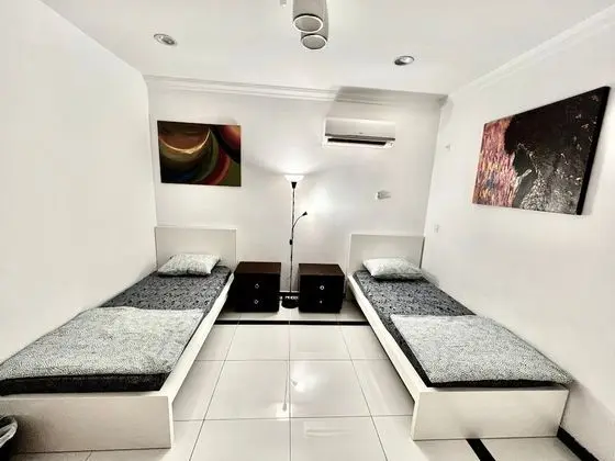 Basic İki Ayrı Yataklı Oda, 2 Tek Kişilik Yatak, Sigara İçilmez, Ortak Banyo