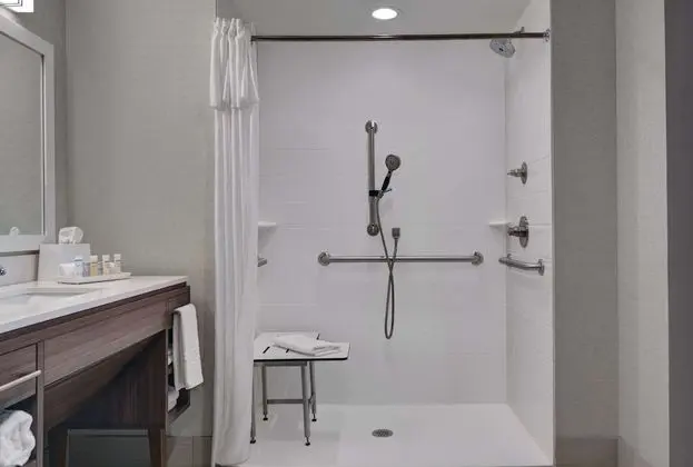 Stüdyo, 1 En Büyük (King) Boy Yatak, Engellilere Uygun (Roll-In Shower)