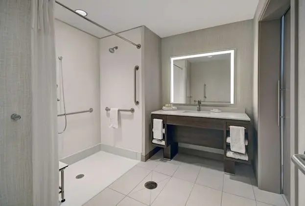 Stüdyo, 1 En Büyük (King) Boy Yatak, Engellilere Uygun (Roll-In Shower)