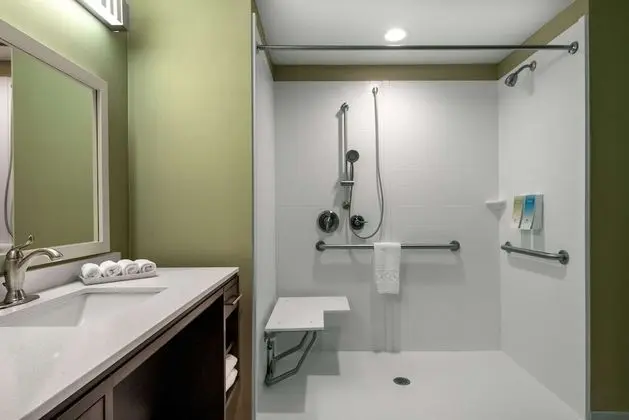 Süit, 1 En Büyük (King) Boy Yatak, Engellilere Uygun (Roll-in Shower)