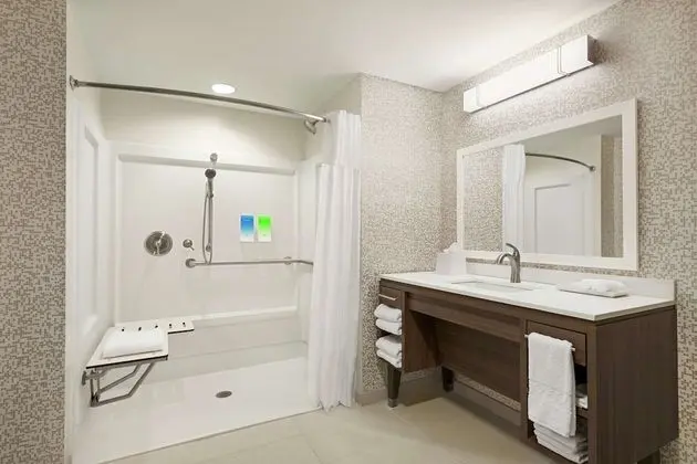 Süit, 1 Büyük (Queen) Boy Yatak, Engellilere Uygun (Roll-In Shower)