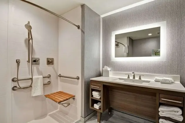 Stüdyo, 1 En Büyük (King) Boy Yatak, Engellilere Uygun (Roll-In Shower)