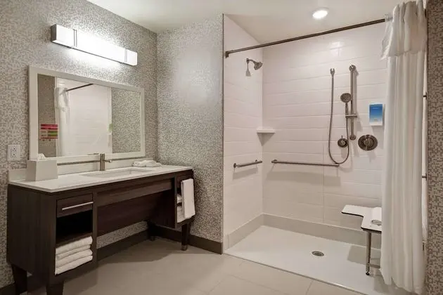 Süit, 1 En Büyük (King) Boy Yatak, Engellilere Uygun (Roll-In Shower)