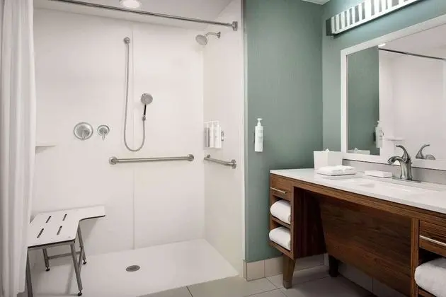 Stüdyo, Engellilere Uygun, Sigara İçilmez (Roll-in Shower)