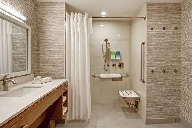 Stüdyo, 1 Büyük (Queen) Boy Yatak (Mobility & Hearing, Roll-in Shower)