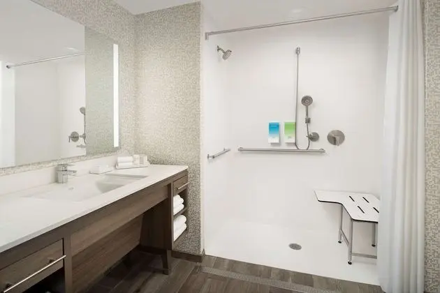 Stüdyo, 1 En Büyük (King) Boy Yatak, Engellilere Uygun (Roll-In Shower)