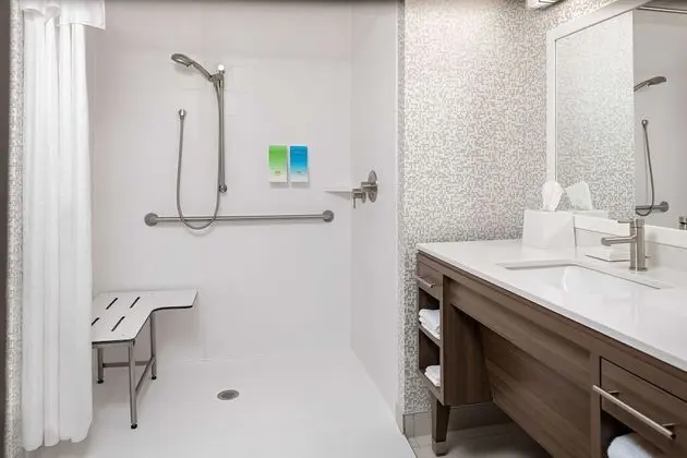 Stüdyo, 1 En Büyük (King) Boy Yatak, Engellilere Uygun, Sigara İçilmez (Roll-In Shower)