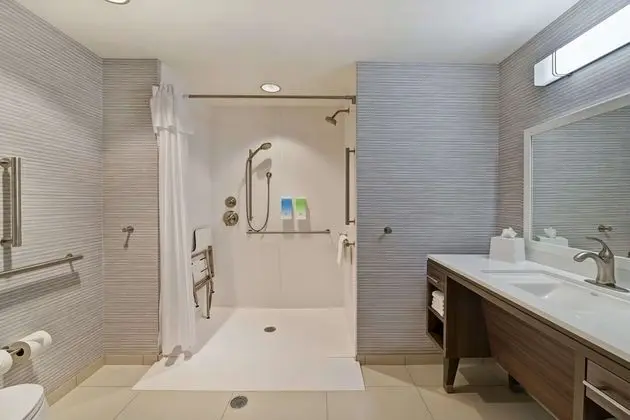 Süit, 1 En Büyük (King) Boy Yatak, Engellilere Uygun (Mobility & Hearing, Roll-in Shower)