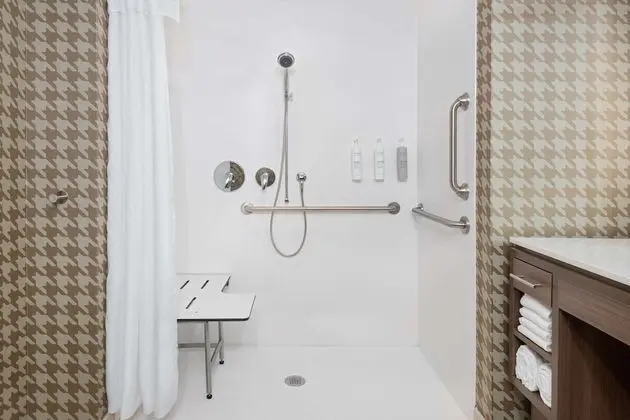 Süit, 1 En Büyük (King) Boy Yatak, Engellilere Uygun (Roll-In Shower)