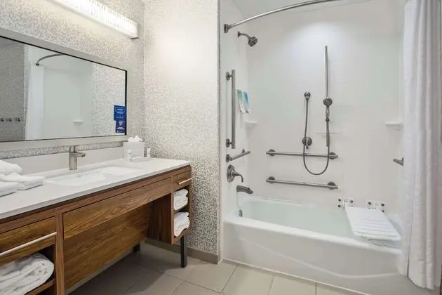 Stüdyo, 1 En Büyük (King) Boy Yatak, Engellilere Uygun, Sigara İçilmez (Roll-in shower)