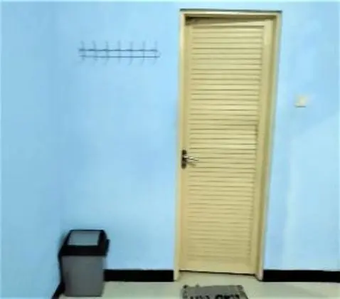 Bed in dormitory