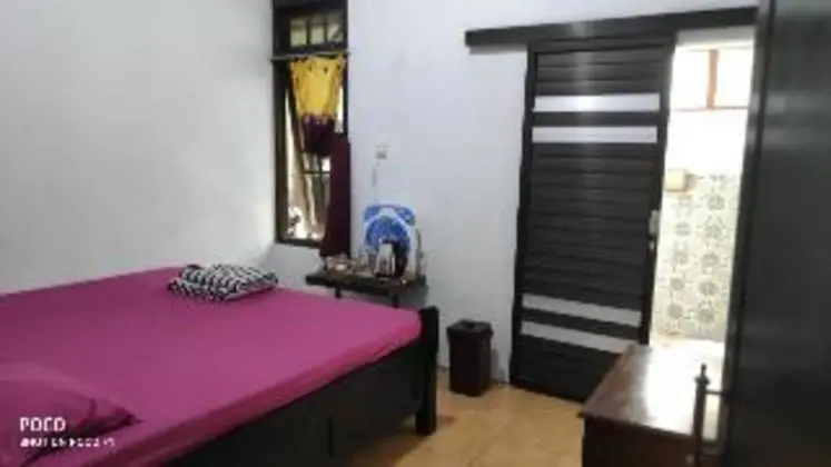 Bed in dormitory