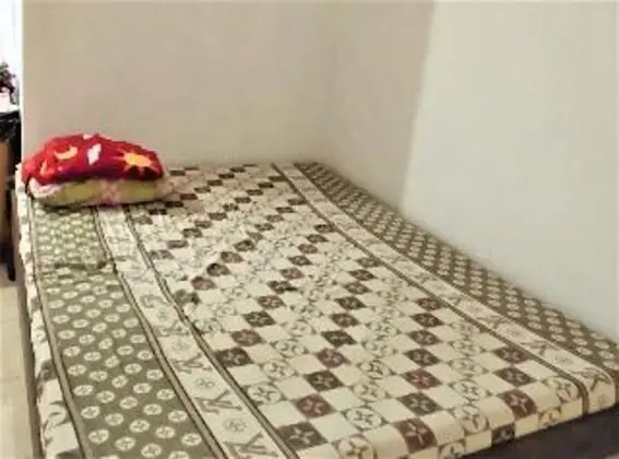 Bed in dormitory