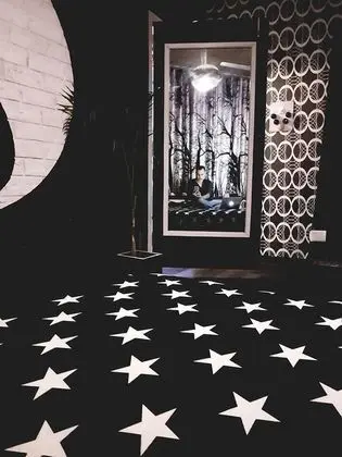 Design Tek Büyük Yataklı Oda, 1 Çift Kişilik Yatak, Bahçe Manzaralı