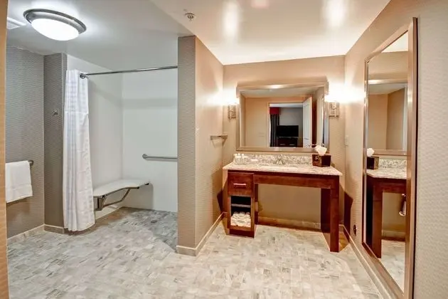 Stüdyo, 1 En Büyük (King) Boy Yatak, Engellilere Uygun, Sigara İçilmez (Roll-in Shower)