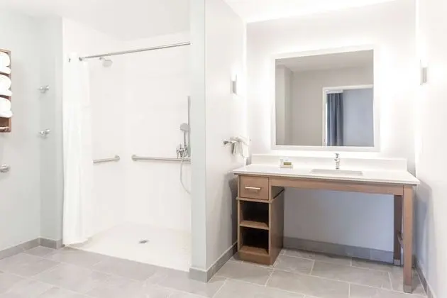 Süit, 1 En Büyük (King) Boy Yatak, Engellilere Uygun (Roll-In Shower)