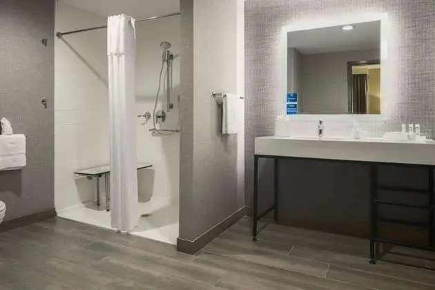 Stüdyo, 1 En Büyük (King) Boy Yatak, Engellilere Uygun (Roll-In Shower)