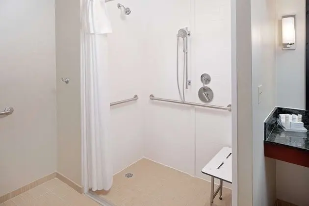 Süit, 2 Çift Kişilik Yatak, Engellilere Uygun (Mobility & Hearing, Roll-in Shower)