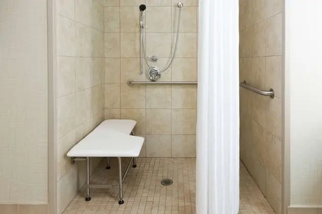 Premium Oda, 1 En Büyük (King) Boy Yatak, Engellilere Uygun (Mobility & Hearing, Roll-in Shower)