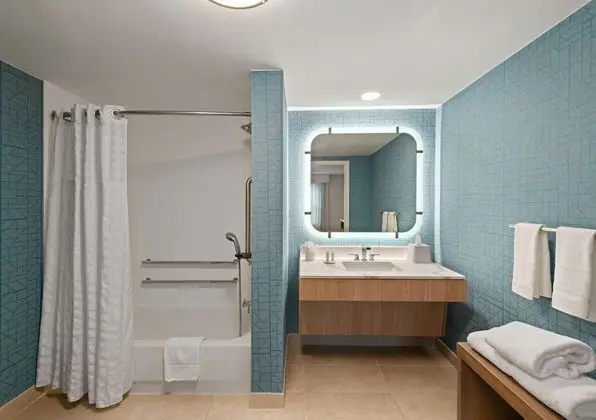 Süit, Engellilere Uygun, Sigara İçilmez (Mobility/Hearing accessible w/ tub)