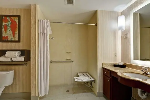 Stüdyo, 1 En Büyük (King) Boy Yatak, Engellilere Uygun (Mobility & Hearing, Roll-in Shower)