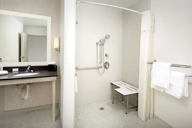 Stüdyo, 1 En Büyük (King) Boy Yatak, Engellilere Uygun (Roll-in Shower)