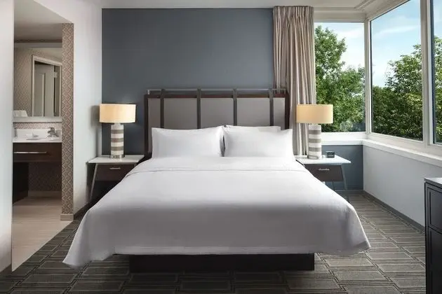Suite, 1 King Bed, Accessible, City View (Bathtub)