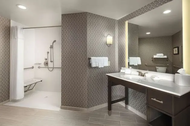 Suite, 1 King Bed, Accessible, City View (Bathtub)