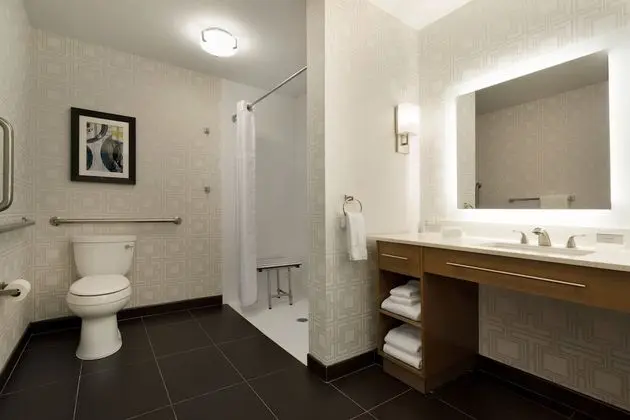 Stüdyo, 1 En Büyük (King) Boy Yatak, Engellilere Uygun, Sigara İçilmez (Roll-In Shower)