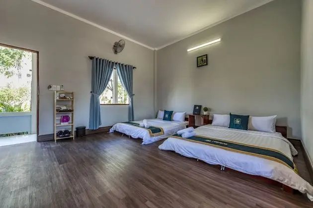 Superior Dört Kişilik Oda, Bahçe Manzaralı