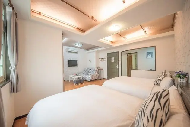 Design İki Ayrı Yataklı Oda, 2 Çift Kişilik Yatak