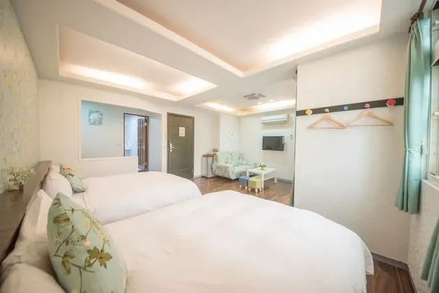 Design İki Ayrı Yataklı Oda, 2 Çift Kişilik Yatak