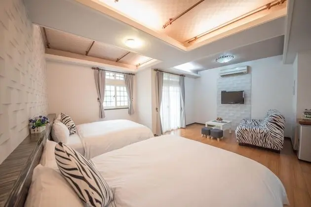 Design İki Ayrı Yataklı Oda, 2 Çift Kişilik Yatak