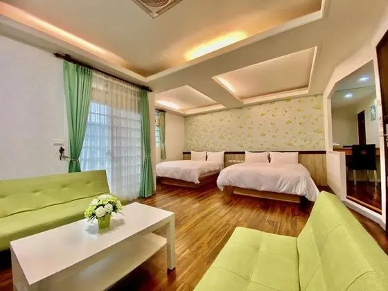 Design İki Ayrı Yataklı Oda, 2 Çift Kişilik Yatak