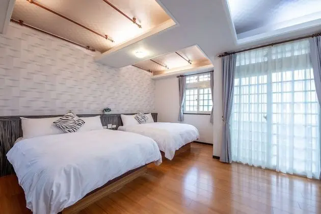 Design İki Ayrı Yataklı Oda, 2 Çift Kişilik Yatak